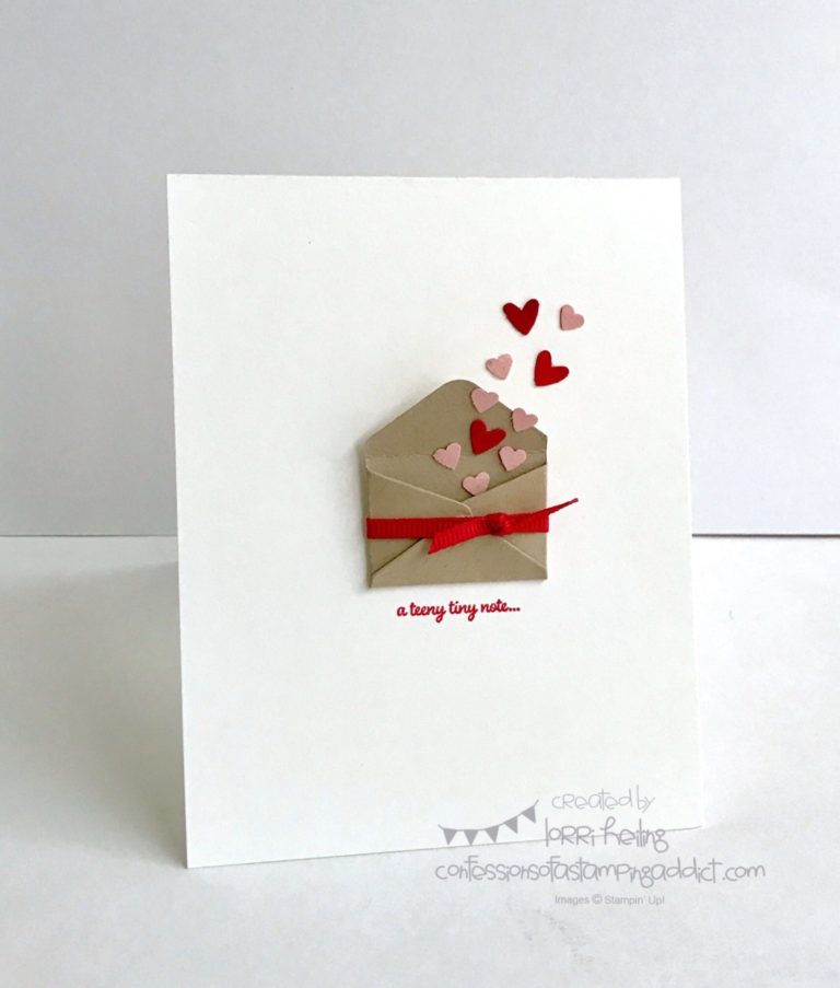 Simple Little Valentine - Confessions of a Stamping Addict