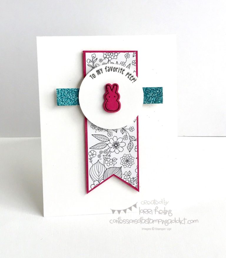 Basket Bunch Bundle - PEEPS Card - Confessions of a Stamping Addict